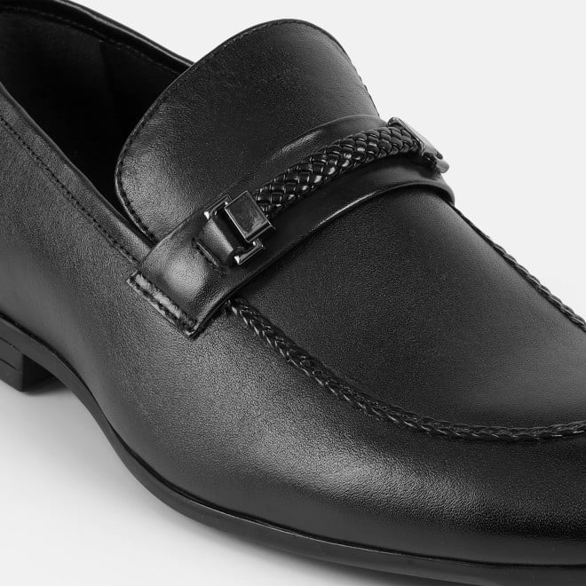 Mochi Men Black Formal Moccasin (SKU: 19-852-11-40)
