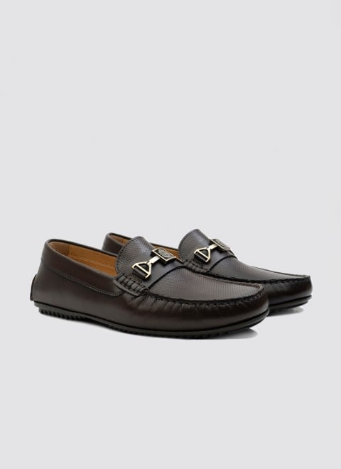 Language Men Brown Casual Loafers