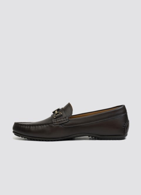 Language Men Brown Casual Loafers (SKU: 194-1055-12-42)