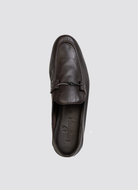 Language Men Brown Casual Loafers (SKU: 194-1340-12-40)