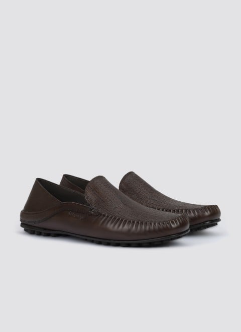 Language Men Brown Casual Loafers