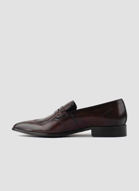 Language Men Brown Formal Moccasin (SKU: 194-1514-12-43)
