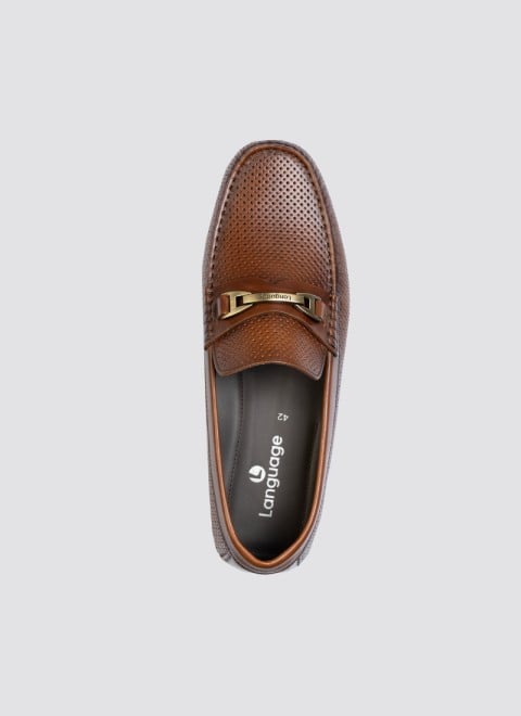 Language Men Tan Casual Loafers (SKU: 194-1623-23-40)