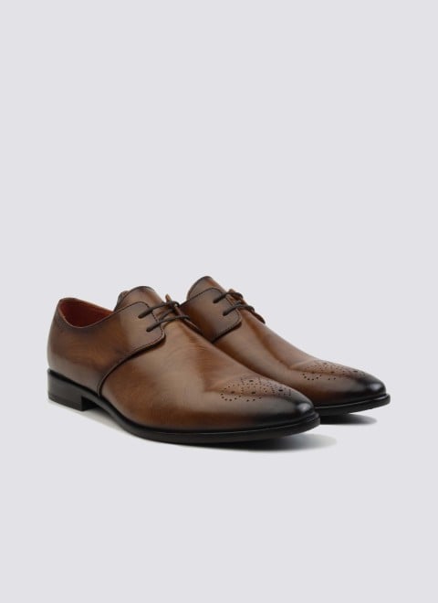 Language Men Tan Formal Lace Up (SKU: 194-1813-23-40)