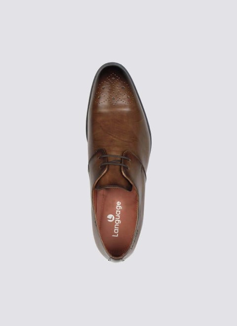 Language Men Tan Formal Lace Up (SKU: 194-1813-23-40)