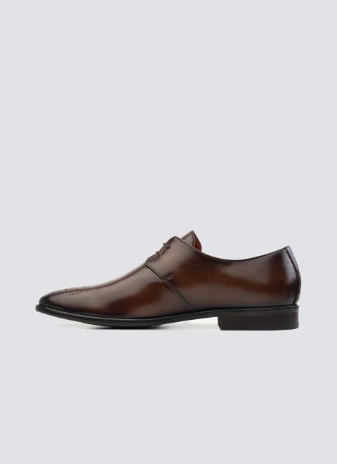 Language Men Brown Formal Lace Up (SKU: 194-1813-12-40)