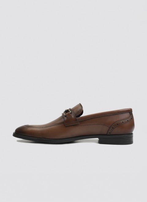 Language Men Tan Formal Moccasin (SKU: 194-2010-23-43)