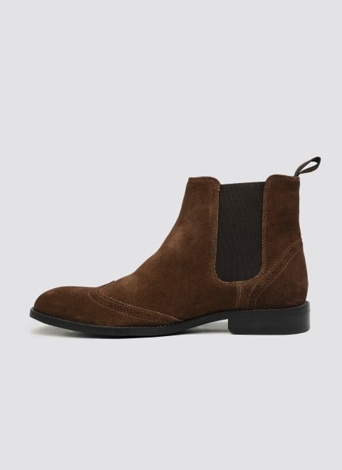 Language Men Tan Casual Boots (SKU: 194-2040-23-42)
