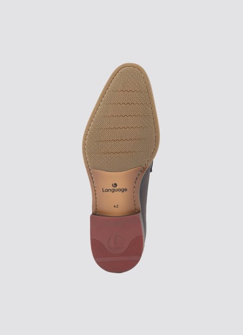 Language Men Bordo Formal Moccasin (SKU: 194-2080-57-40) Language Men Bordo Formal Moccasin (SKU: 194-2080-57-40)