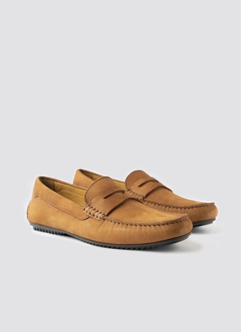 Language Men Tan Casual Loafers