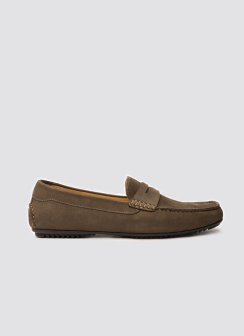 Language Men Green Casual Loafers (SKU: 194-235-21-40)