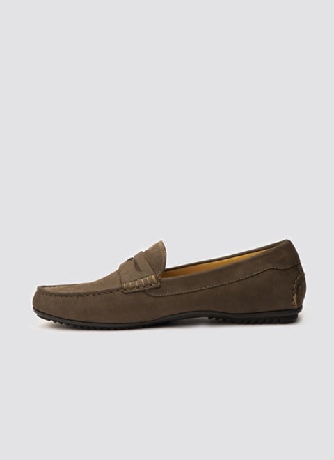 Language Men Green Casual Loafers (SKU: 194-235-21-40)