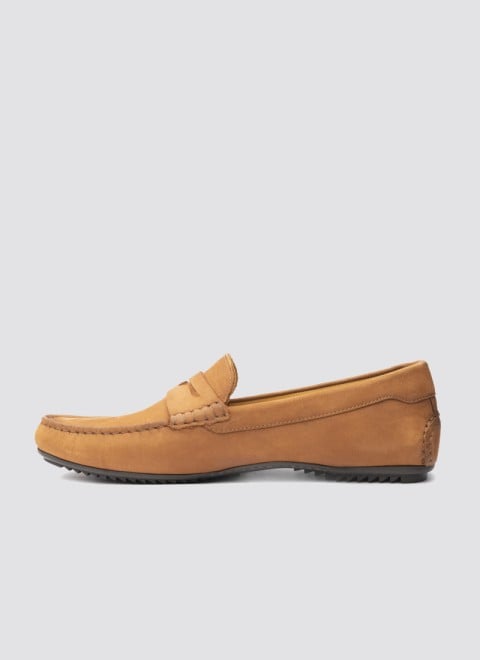 Language Men Tan Casual Loafers (SKU: 194-235-23-40)