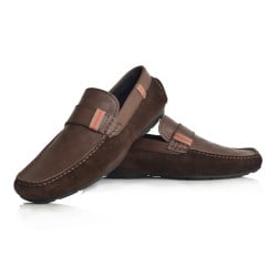 Language Brown Casual Loafers