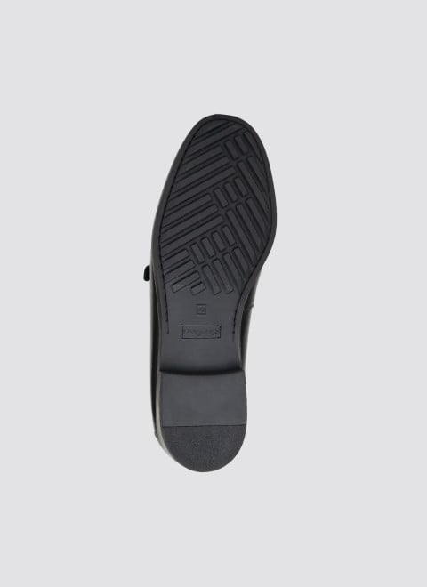 Language Men Black Casual Loafers (SKU: 194-603-11-40)