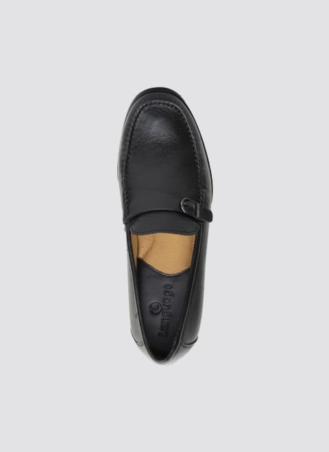 Language Men Black Casual Loafers (SKU: 194-603-11-40)