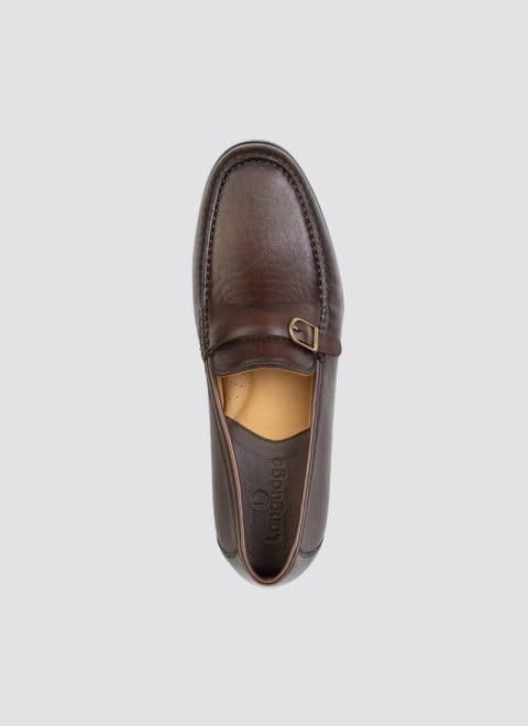 Language Men Brown Casual Loafers (SKU: 194-603-12-40)