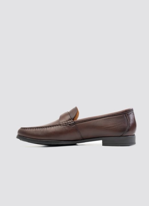 Language Men Brown Casual Loafers (SKU: 194-603-12-40)