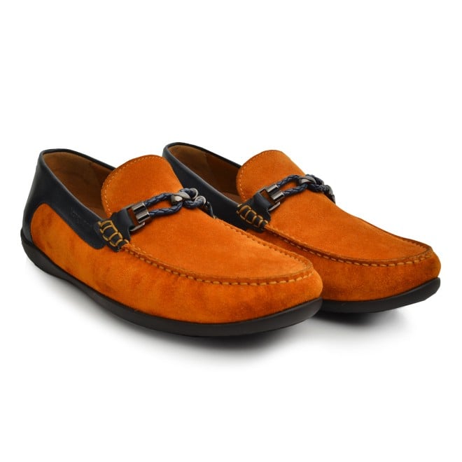 Language Men Tan Casual Loafers