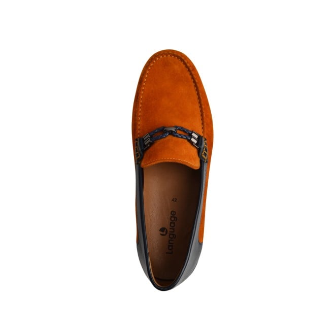Language Men Tan Casual Loafers (SKU: 194-871-23-40)