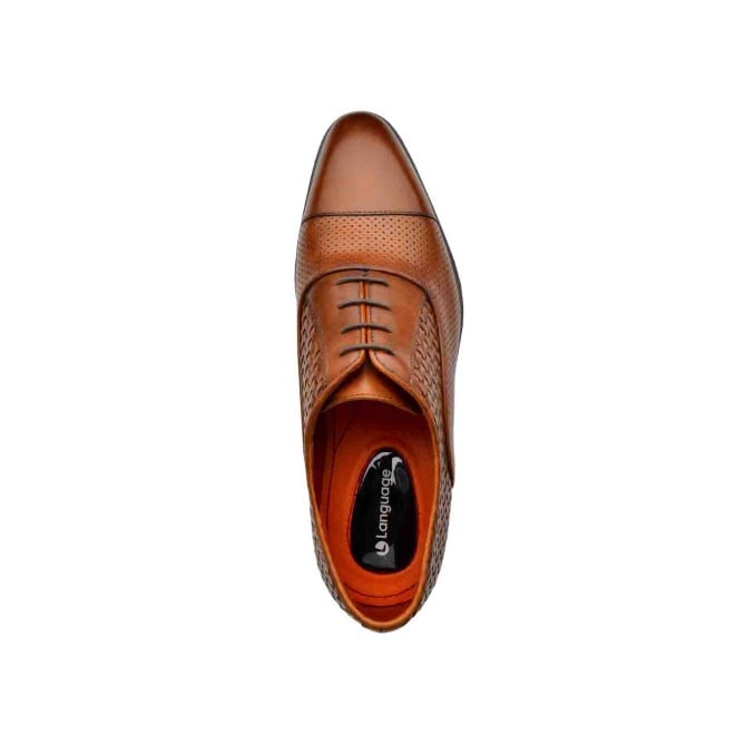 Language Men Tan Formal Lace Up (SKU: 194-953-23-40)