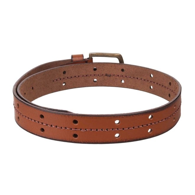 Mochi Men Tan Belts Pin Buckle (SKU: 195-2-23-34)