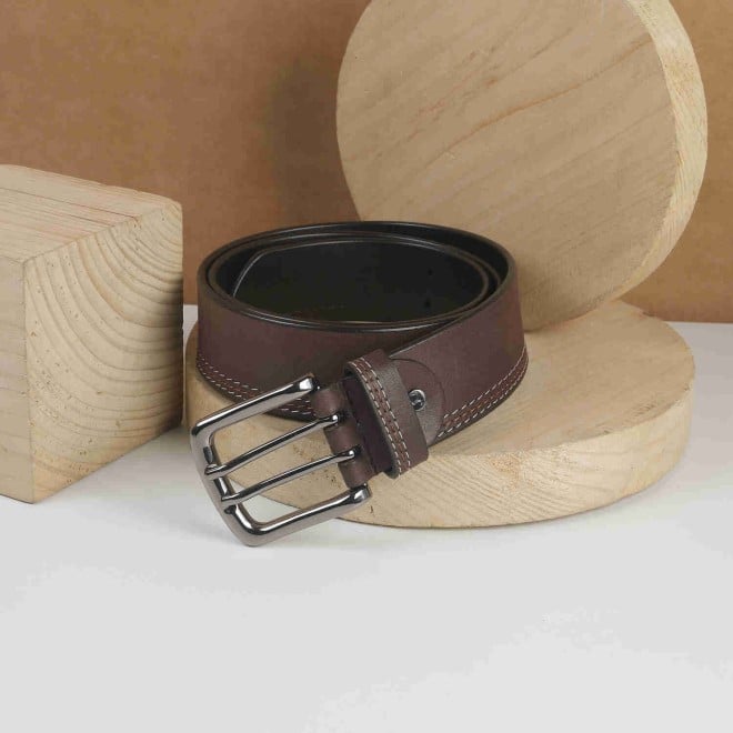 Mochi Men Brown Casual Belt