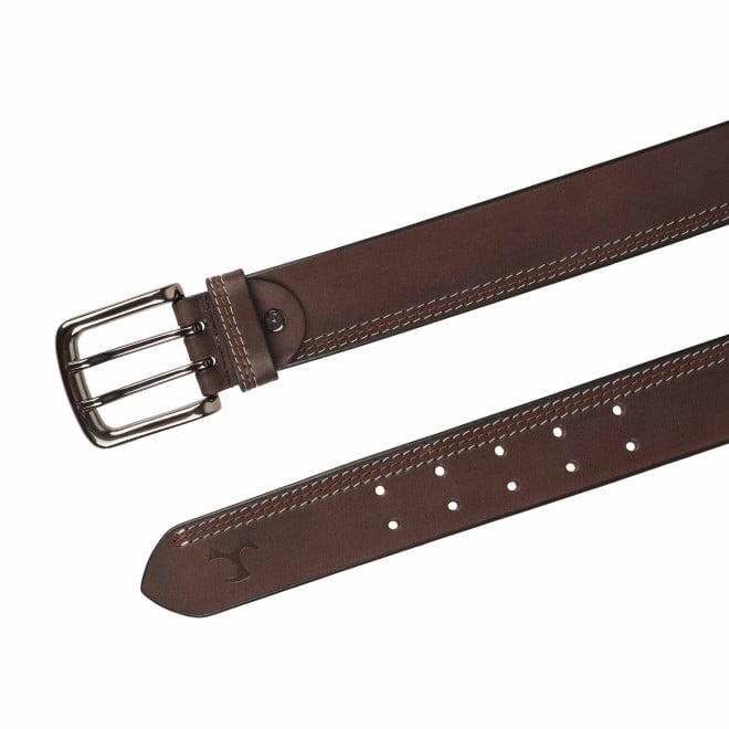 Mochi Men Brown Casual Belt (SKU: 195-21-12-36)