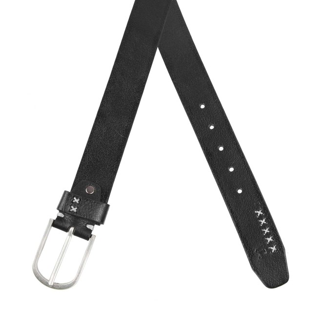 Buy Mochi Men Black Belts Pin Buckle Online | SKU: 195-4-11-34 – Mochi ...