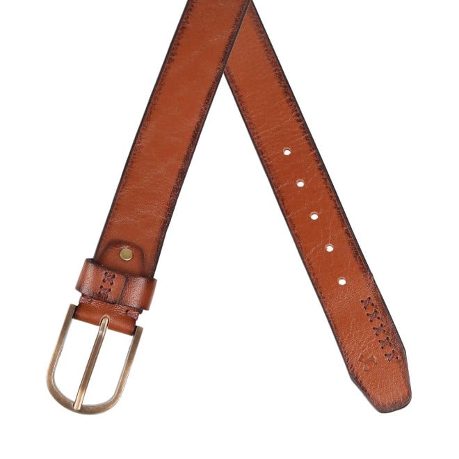 Mochi Men Tan Belts Pin Buckle (SKU: 195-4-23-34)