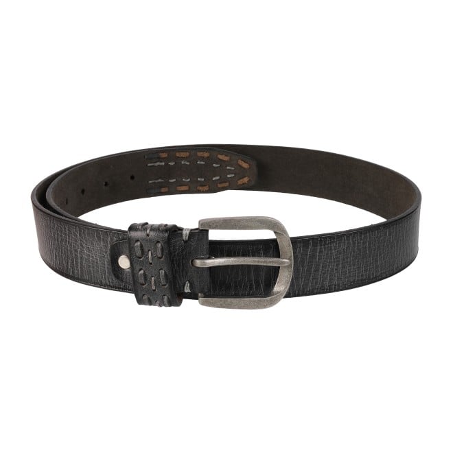 Mochi Men Grey Mens Belts Pin Buckle