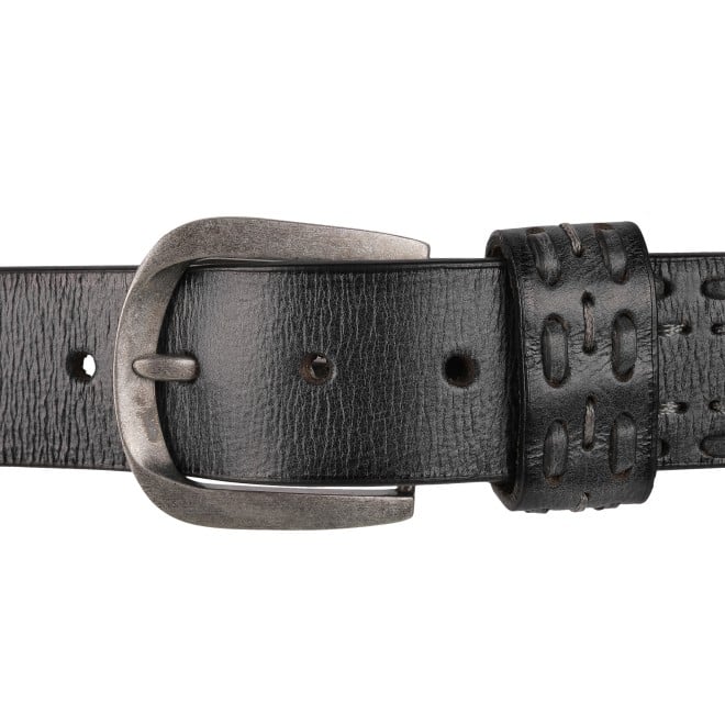 Mochi Men Grey Mens Belts Pin Buckle (SKU: 195-5-14-34)