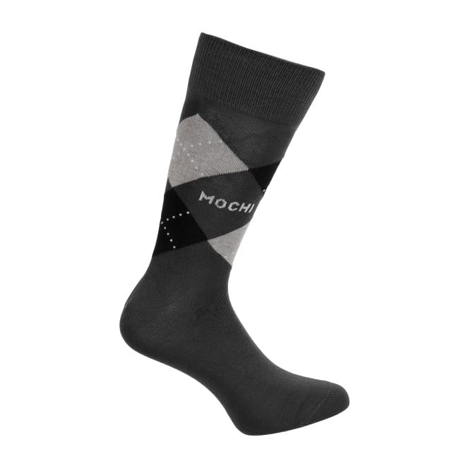 Mochi Men Grey Socks Full Length