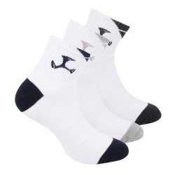 Mochi White Socks Half Length