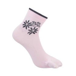 Women Pink Socks Half Length