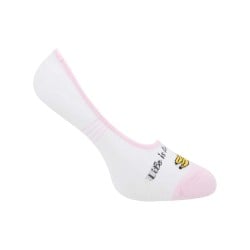Women Light Pink Loafer Socks