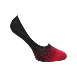 Women Black Loafer Socks