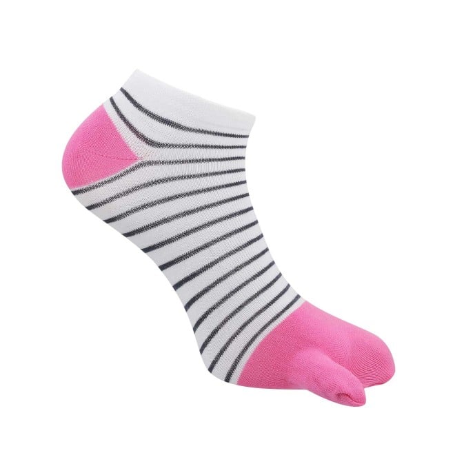 Mochi Women White Socks Half Length