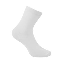 Men White Socks Half Length