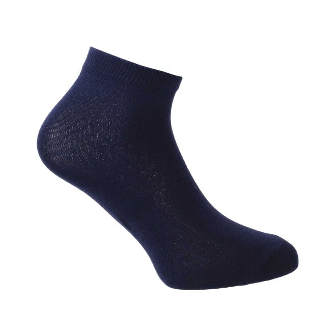 Mochi Navy-Blue Mens Socks Half Length