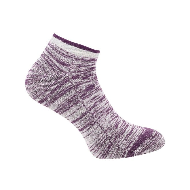 Mochi Purple Mens Socks Ankle Length