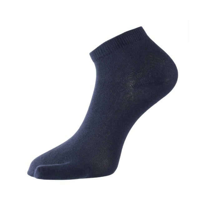Mochi Navy-Blue Womens Socks Ankle Length