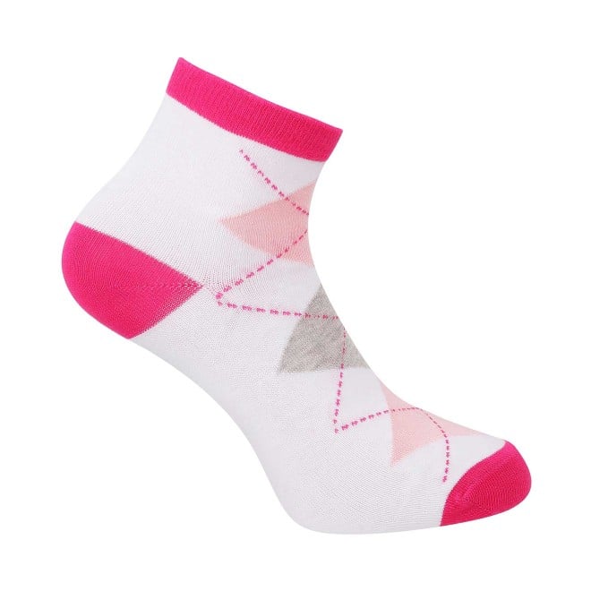 Mochi Pink Mens Socks Half Length