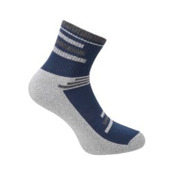 Men Blue Socks Half Length