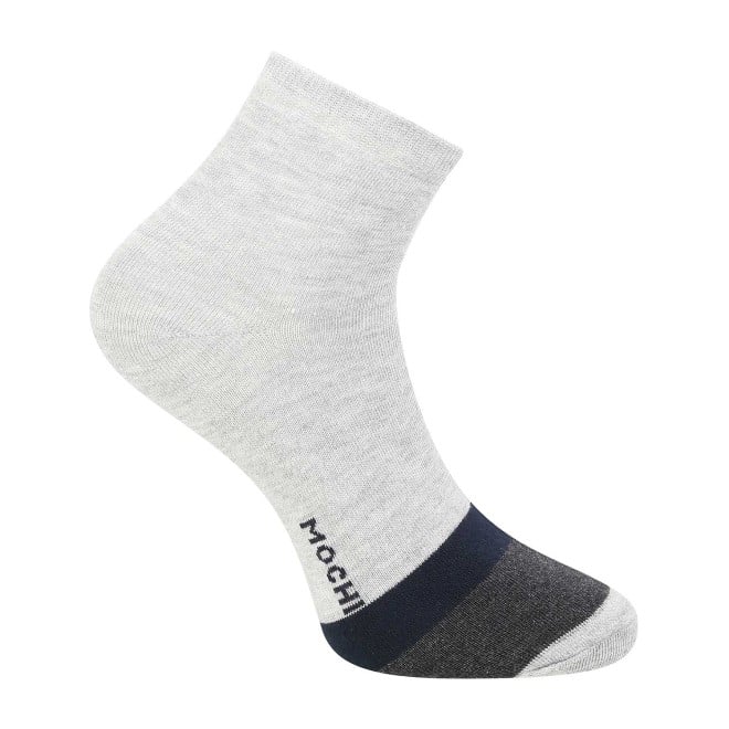 Mochi Men Grey Socks Half Length