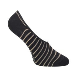 Men Black Loafer Socks