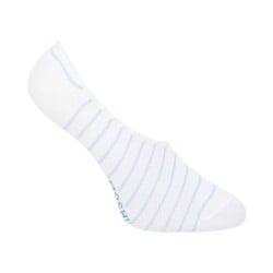 Men White Loafer Socks