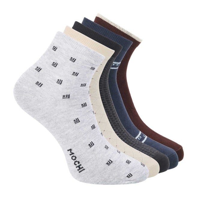 Mochi Men Assorted Socks Ankle Length