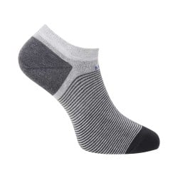 Men Grey Socks Ankle Length