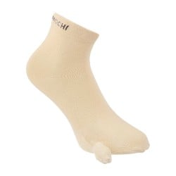 Men Beige Socks Half Length